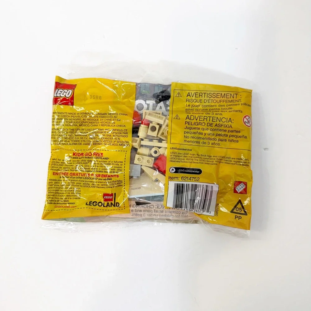 LEGO Creator 3-in-1 Polybag 30542 Unisex One Size Tan Cute Pug Dog Turkey Koala
